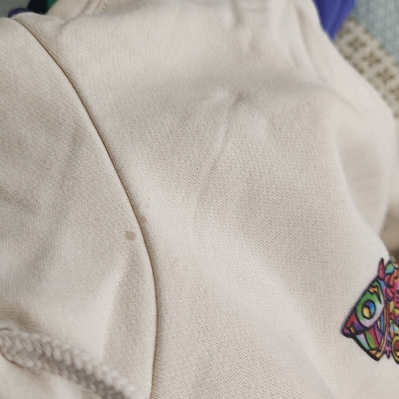 BNWT Gap Graphic Hoodie Cream - Picture 5 of 16